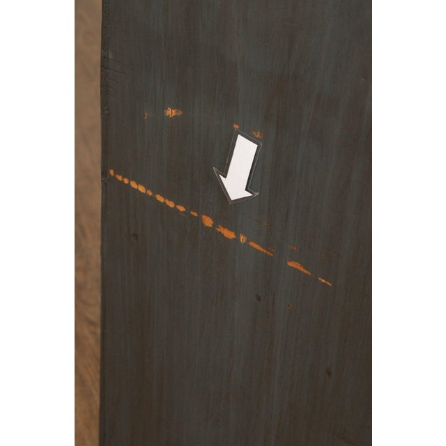 Benchmade Farmhouse Style Painted Hutch For Sale - Image 9 of 12