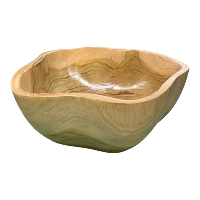 Medium Wooden Bowl For Sale