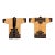 Rare Antique Japanese Ainu Robe Hokkaido Elm Fibers with Appliqué Embroidery For Sale