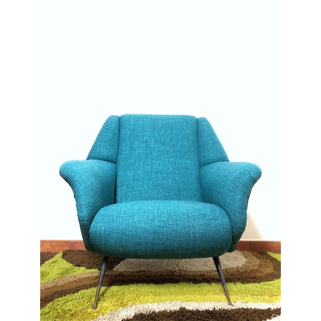 Vintage Chair by Gigi Radice for Minotti, 1950 For Sale - Image 16 of 16