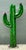 Metal Vintage Torched Metal Standing Cactus For Sale - Image 7 of 12