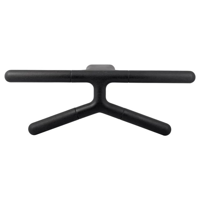 Not Yet Made - Made To Order Black Ash Jeeves Wall Mounted Valet Stand by Tolila & Gilliland For Sale - Image 5 of 5