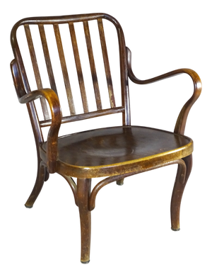 Vintage Art Deco Armchair by Josef Frank for Thonet, 1935