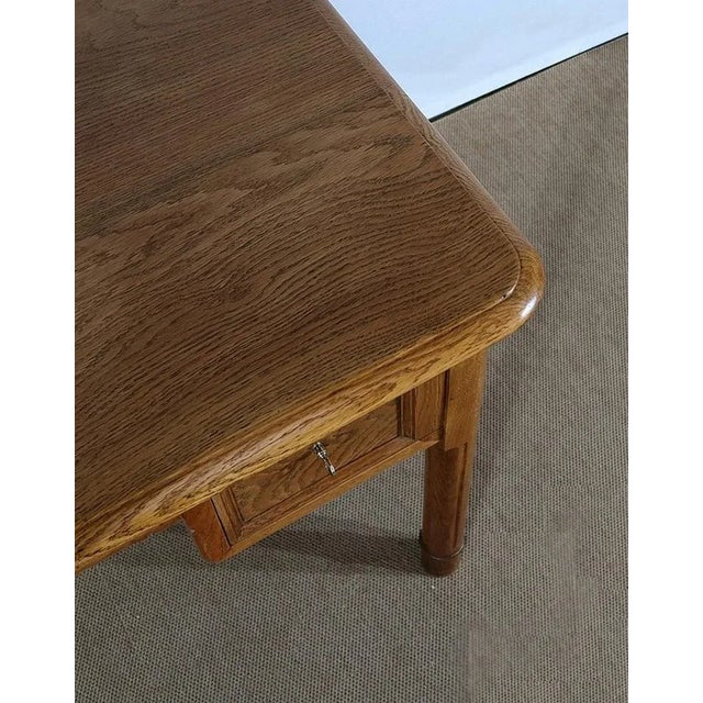 Oak Community Desk, Late 19th Century For Sale - Image 5 of 18