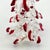Red Mid 20th Century Murano Italian Art Glass Christmas Tree Sculpture 8" (Red Drip Tips, Original Foil Label, Vintage Mid-Century) For Sale - Image 8 of 15