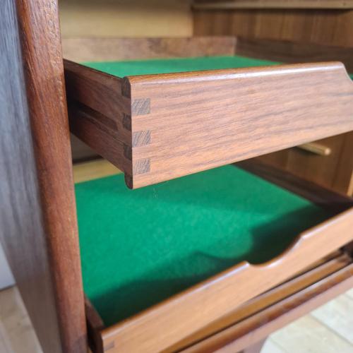 h.p. Hansen Teak Sideboard Danish Mid-Century Credenza 1960s For Sale - Image 5 of 10