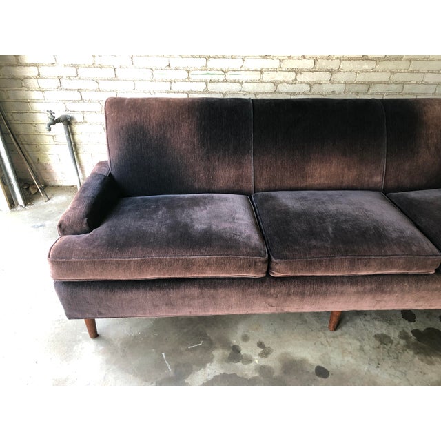 1960s Mid Century Jens Risom Style Sofa For Sale - Image 10 of 13