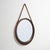 Round Wall Mirror with Leather Strap, 1960s For Sale - Image 4 of 14