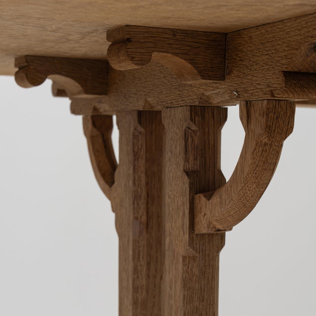 Antique French Neo-Gothic Table For Sale - Image 12 of 12