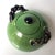Green French Vallauris Sugar Bowl With Rope Handles From Atelier Cerenne For Sale - Image 8 of 12