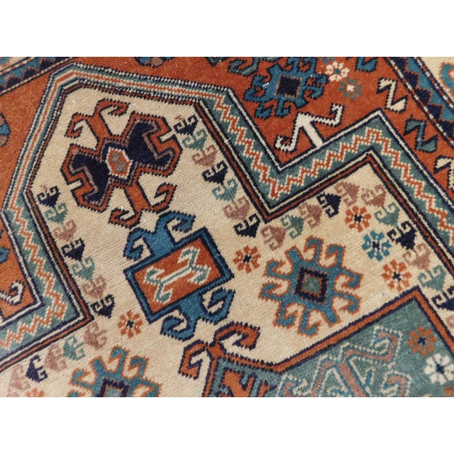 Beige Vintage Northwest Persian Rug. 3'x 4'7" For Sale - Image 8 of 10