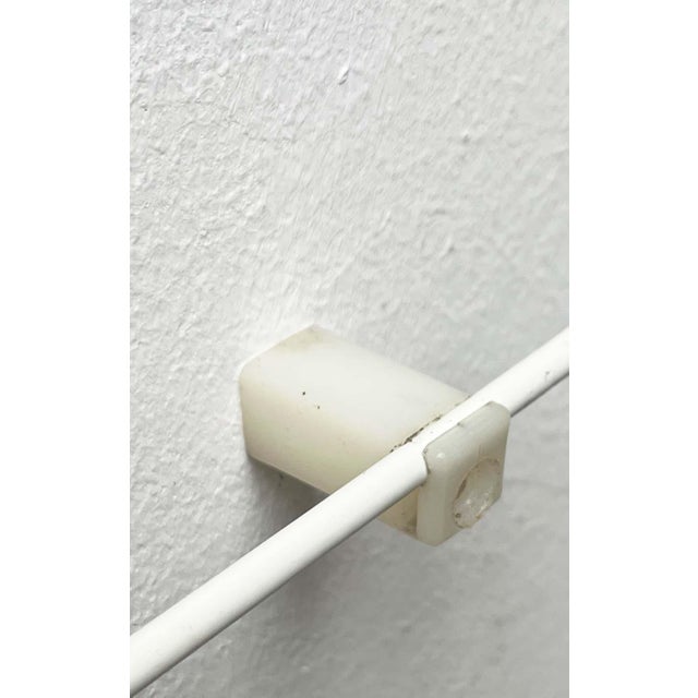 Mid-Century Modern German Minimalist White String Coat Rack, 1960s For Sale - Image 15 of 18
