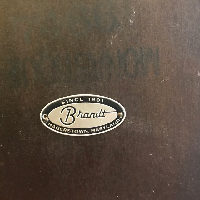 1960s Barley Twist Trefoil Side Table by Brandt Two Tier Oak For Sale In Philadelphia - Image 6 of 11