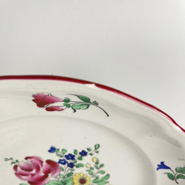Réverbère Model Service for Six People from KG Lunéville, 1950s, Set of 18 For Sale - Image 4 of 17