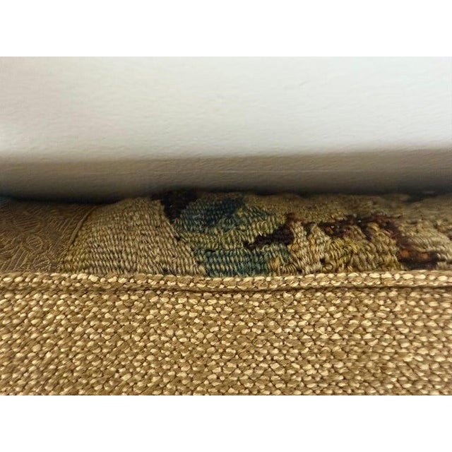 Pair of Pillows With 18th Century French Tapestry Panels by Melissa Levinson For Sale - Image 9 of 10
