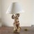 Wooden Angel Cherub Lamp For Sale - Image 8 of 8