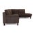 Brown Vario Fabric Corner Brown Sofa from Ewald Schillig For Sale - Image 8 of 11