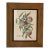 Vintage Japanese Watercolor Artwork in Bamboo Frame For Sale