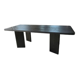 Solid Oak Dining Table For Sale
