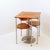 Modern Tea for Two Bistro Set by by Chung Myungchul for Lister Lutyens, 1990s, Set of 3 For Sale - Image 3 of 16