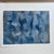 Original Signed Blue Abstract Monotype Artwork, Unframed Paper size is 22 x 30 Artist signed Merrill Bullis on verso