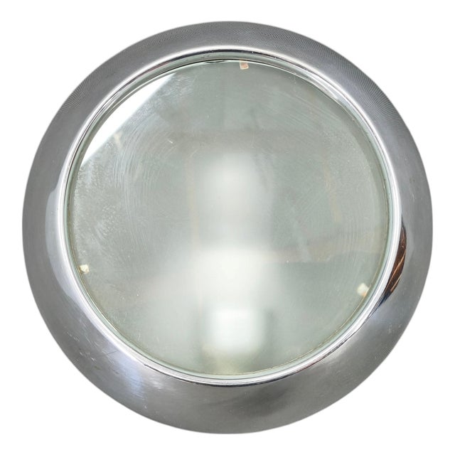 Art Deco Chrome Wall Light by Drupol, 1940s For Sale