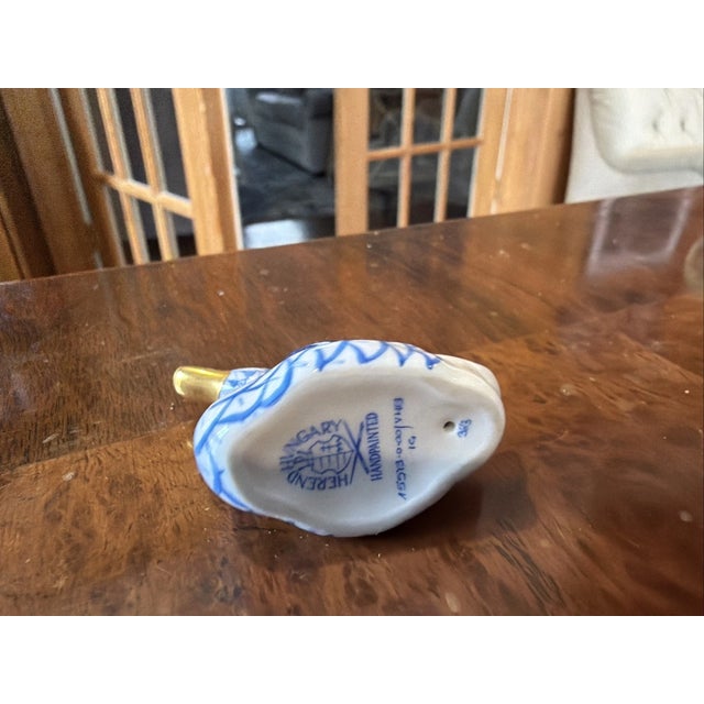 Mid-Century Modern Vintage Pristine* Herend Duck Figurine For Sale - Image 3 of 6