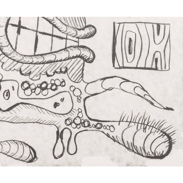 Abstract Carroll Dunham Abstraction Lithograph, 1994 For Sale - Image 3 of 10