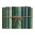 Decorative Books - Vintage Boxwood Book Bundle - 1 Foot of Green Books For Sale