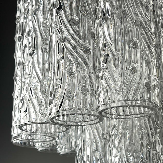 Murano Chandelier Tronchi by Venini, Italy, 1960s For Sale - Image 11 of 18