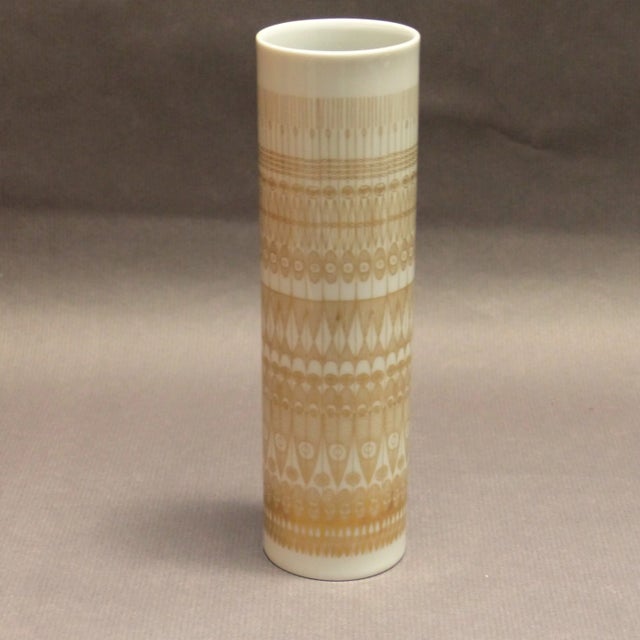 Porcelain Vase by Theo Baumann for Rosenthal Studio Line, 1960s For Sale - Image 6 of 6