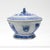 Antique Blue & White Canton Chinese Export Porcelain Miniature Sauce Tureen For Sale In Philadelphia - Image 6 of 16