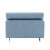 Pasargad Home Serena Modern Blue Lounge Chair With Headrest For Sale - Image 4 of 7