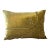 Antique Acid-Green Crushed Silk Velvet Applique Bolster Pillow. For Sale