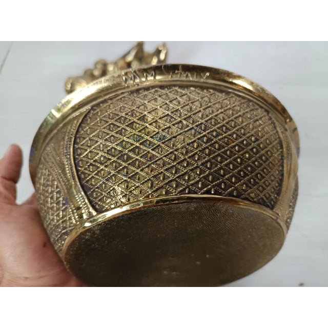 Ice Bucket with Golden Fruit Salad by Mauro Manetti, 1970s For Sale - Image 13 of 15