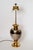Hollywood Regency Large Hollywood Regency Table Lamp in Gold and Platinum, 1980s For Sale - Image 3 of 18