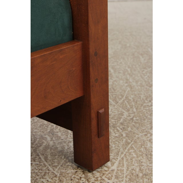 Stickley Cherry Mission Style Morris Chair For Sale - Image 12 of 18