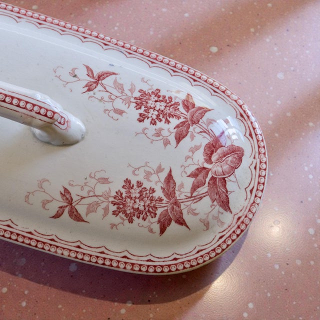 Late 19th Century Antique Comb Holder in Dutch Ironstone from Maestricht, 1886 For Sale - Image 5 of 9