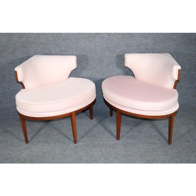 Mid 20th Century Vintage Modern Corner Chairs - 4 Pieces For Sale - Image 9 of 10