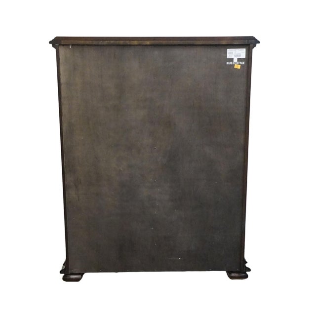 Stanley Furniture Walnut Contemporary Traditional 46" Chest of Drawers 128-13-12 For Sale - Image 10 of 12