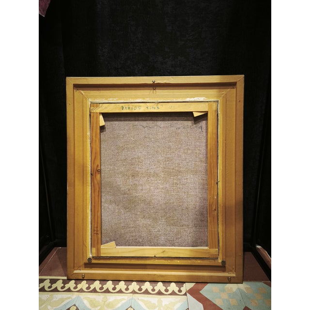Unknown, Sala, 1991, Oil on Canvas For Sale - Image 3 of 6