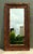 Vintage Monumental Bamboo and Rattan Floor Mirror For Sale - Image 10 of 17