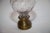 Late 19th Century Clear Glass Newel Post Bronze Stand For Sale - Image 4 of 6