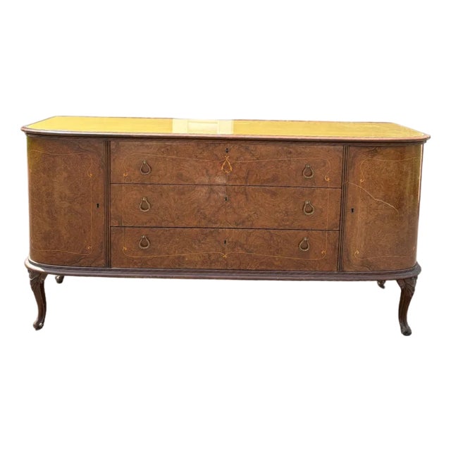 Antique French Deco Sideboard For Sale