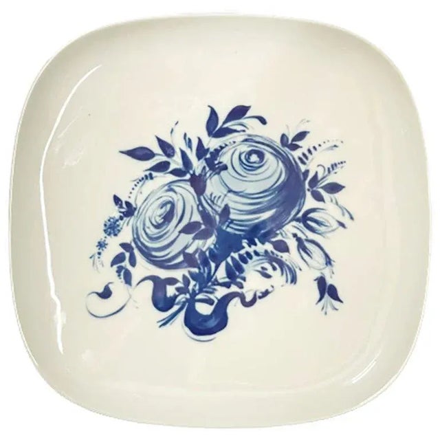 1970s Porcelain Wall Plate by Bjorn Wiinblad for Rosenthal, Germany, 1970s For Sale - Image 5 of 5