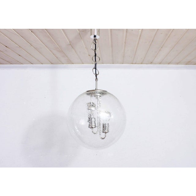 Ball Pendant Lamp from Born Leuchten, 1970 For Sale - Image 11 of 14