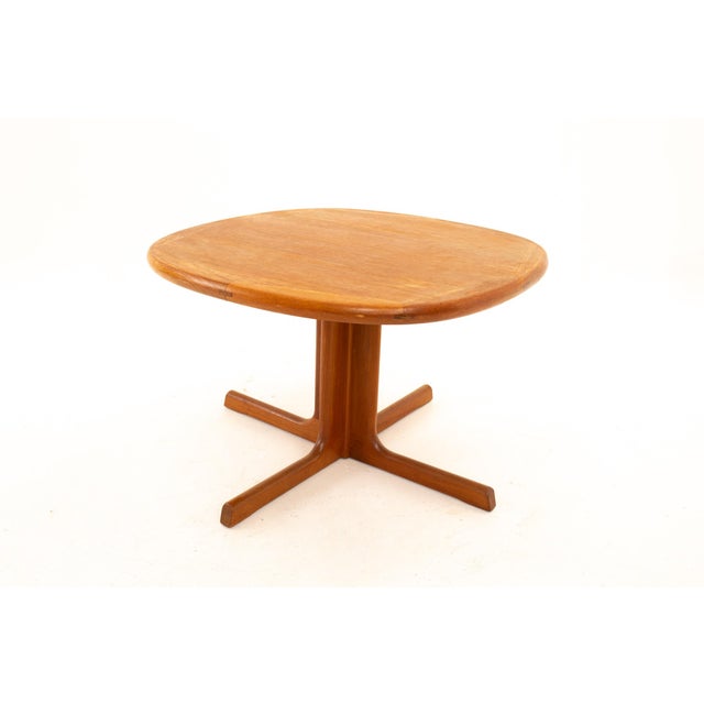 Dyrlund Mid Century Teak Small Round Coffee Table Chairish