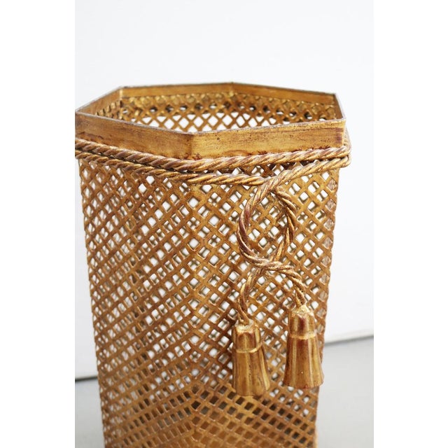 1960s Florentine Umbrella Stand by Li Puma Florence, Italy, 1960s For Sale - Image 5 of 7