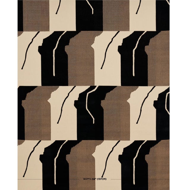 A multitextured tour de force, Gustavian Dance Velvet is a fabulous mid-scale geometric fabric design by Miles Redd....