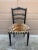 A Pair of Ebonized Opera Chairs in Tiger Upholstery For Sale - Image 10 of 14